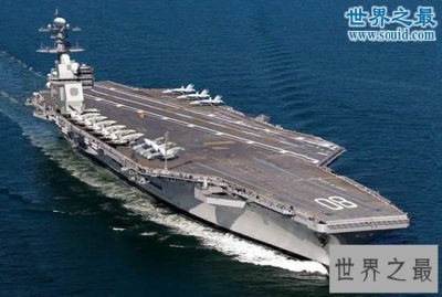​世界上最大的航空母舰，福特级航母(航行20年不靠岸)