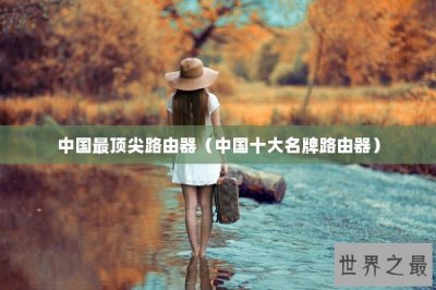 ​中国最顶尖路由器（中国十大名牌路由器）