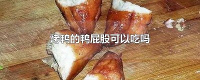 ​鸭子可以烤着吃吗 烤鸭的鸭脖子可以吃吗