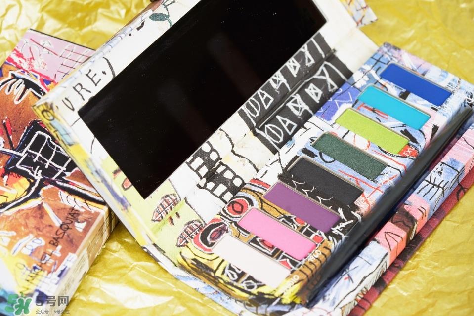 urban decay basquiat眼影盘色号_巴斯奎特眼影盘试色图