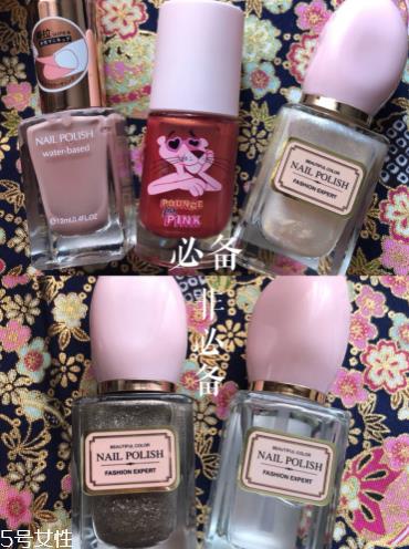 名创优品粉红豹指甲油怎么样 名创优品指甲油教程