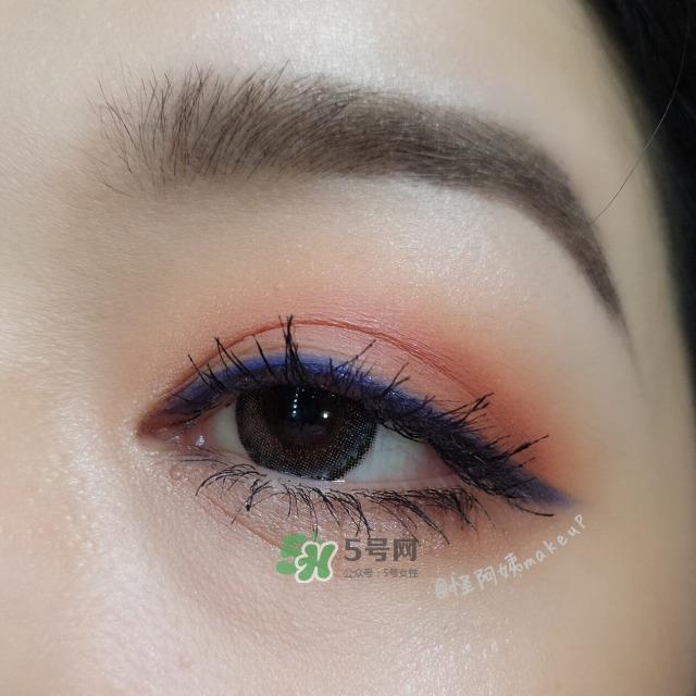 南瓜色眼妆画法 南瓜色眼妆教程