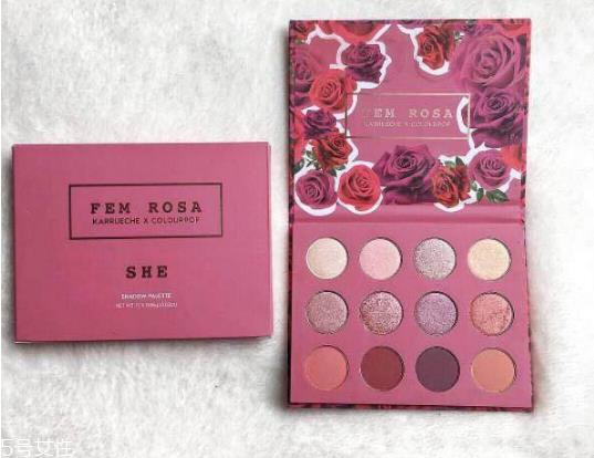 colourpop she玫瑰眼影怎么画 colourpop玫瑰盘画法