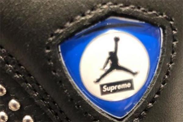 supreme联名aj14黑蓝配色谍照 supreme aj14黑蓝发售信息