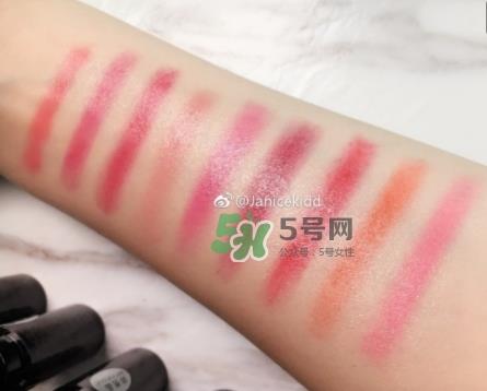visee果冻夹心唇膏怎么样？visee夹心唇膏色号试色