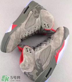 air jordan 5 camo配色正品多少钱？乔丹5代camo配色发售价格