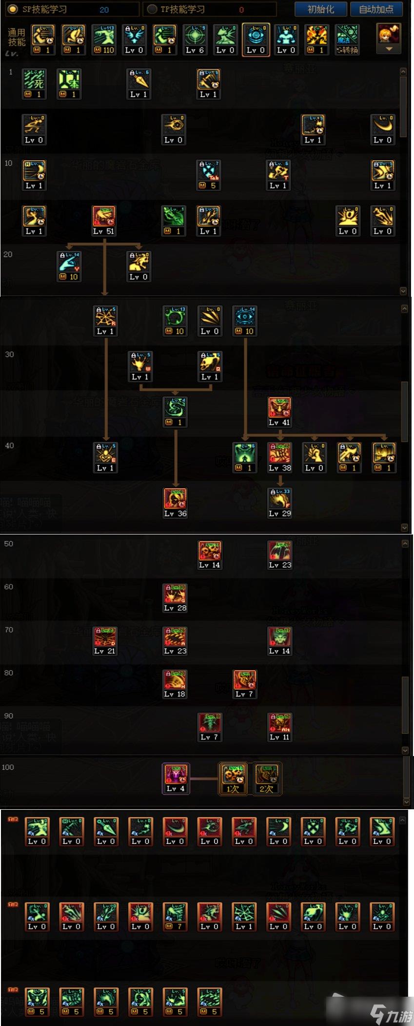 《DNF》死灵术士110级刷图加点详解