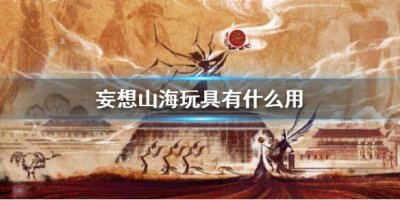 ​妄想山海玩具有什么用