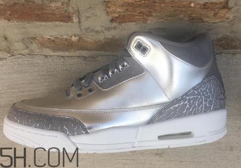 air jordan 3 chrome液态银配色发售时间_多少钱？