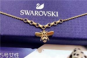 施华洛世奇小蜜蜂手链是什么材质？