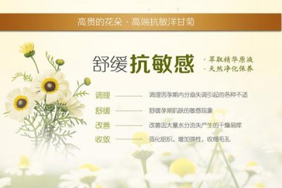 ​洋甘菊护肤成分的功效 洋甘菊成分适合什么肤质