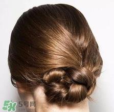 低发髻盘发图解_低发髻的盘法