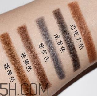 稚优泉眉笔色号试色 稚优泉眉笔好用吗