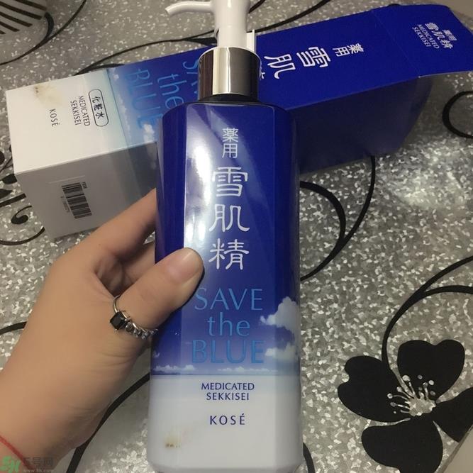 雪肌精蓝色宣言化妆水怎么样?雪肌精蓝色宣言化妆水好用吗?