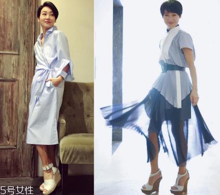 怎么穿衣服有女人味？跟着她学就对了