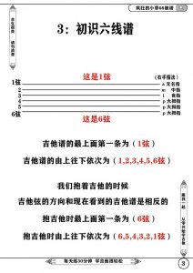 ​零基础学吉他（第二篇）学习吉他谱及调标准音