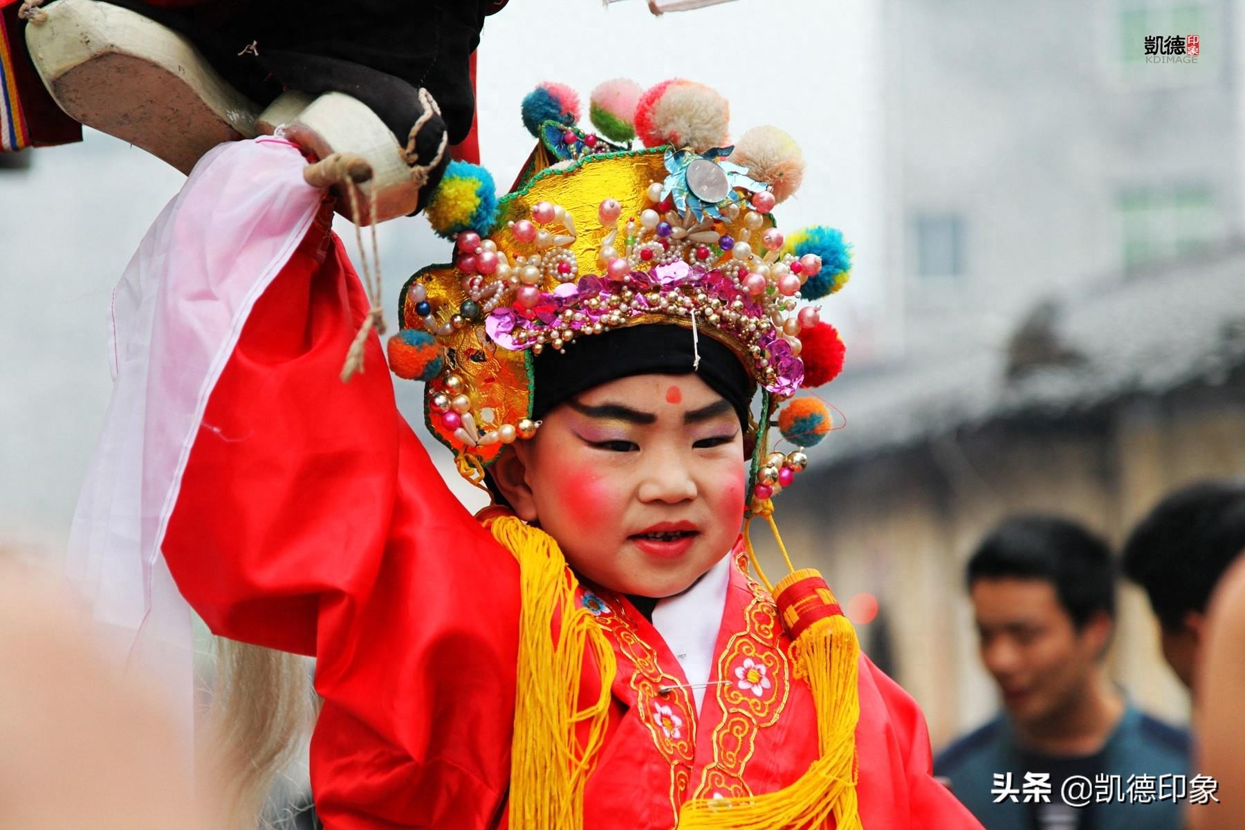 连城“走古事”，这样的传统民俗，已经很少见了