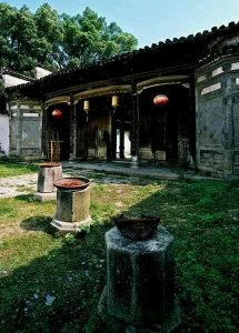 ​中国古镇—长泾镇，泾水滔滔，流经如画江南