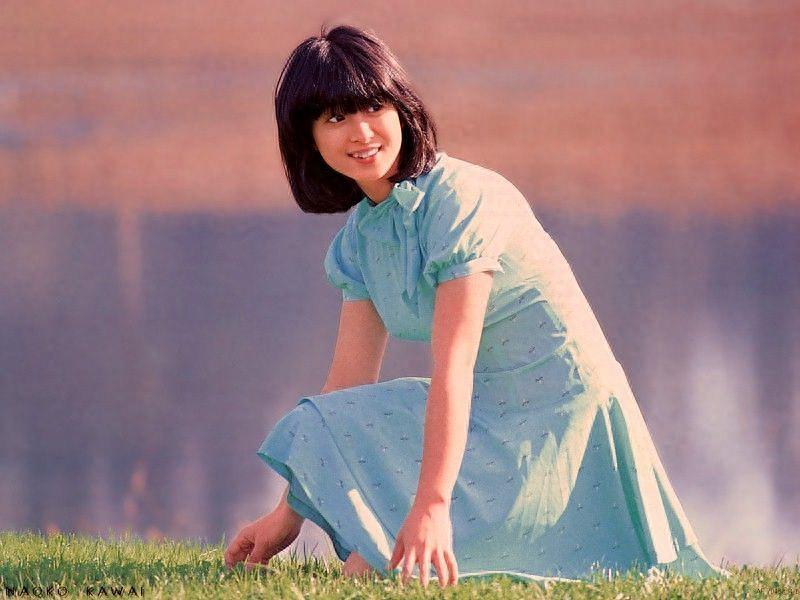 老照片：1980年代日本歌姬河合奈保子