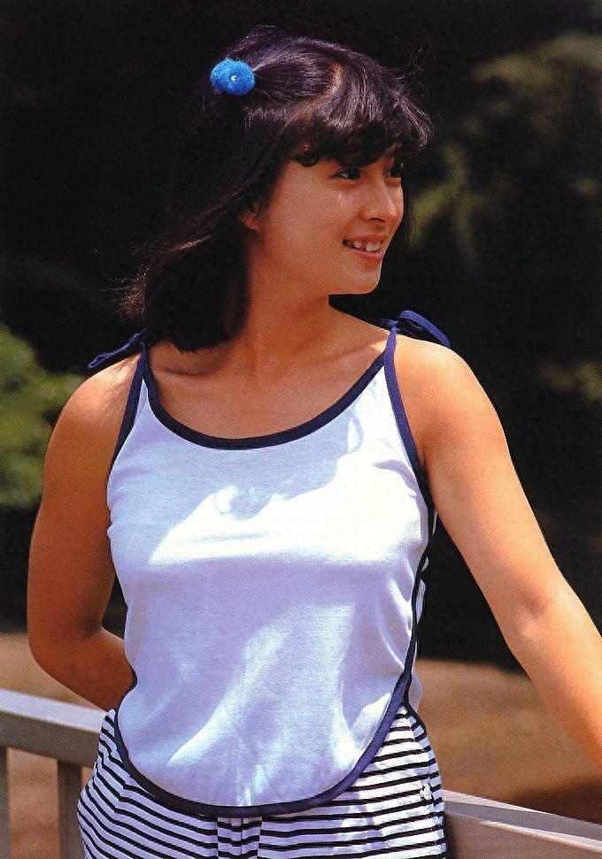 老照片：1980年代日本歌姬河合奈保子
