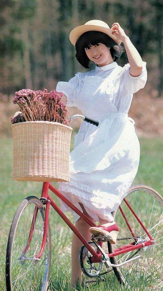 老照片：1980年代日本歌姬河合奈保子