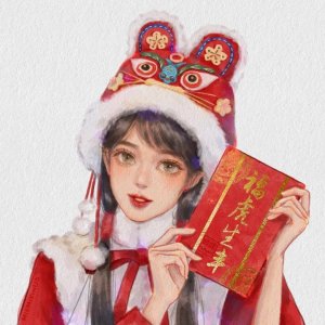 ​超美2022新年喜庆情侣头像，男生头像女生头像