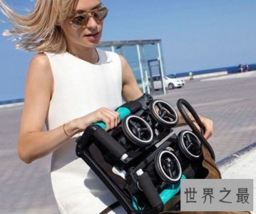 ​世界上最小的折叠童车，小到可以装进口袋哦