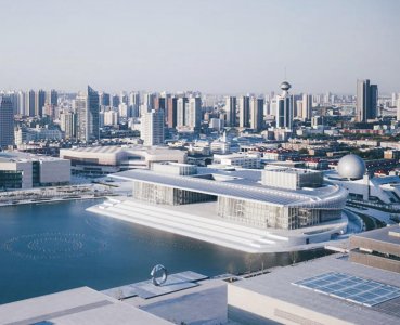 ​“建于湖畔的国际级剧院”——天津探店｜Tianjin grand theatre