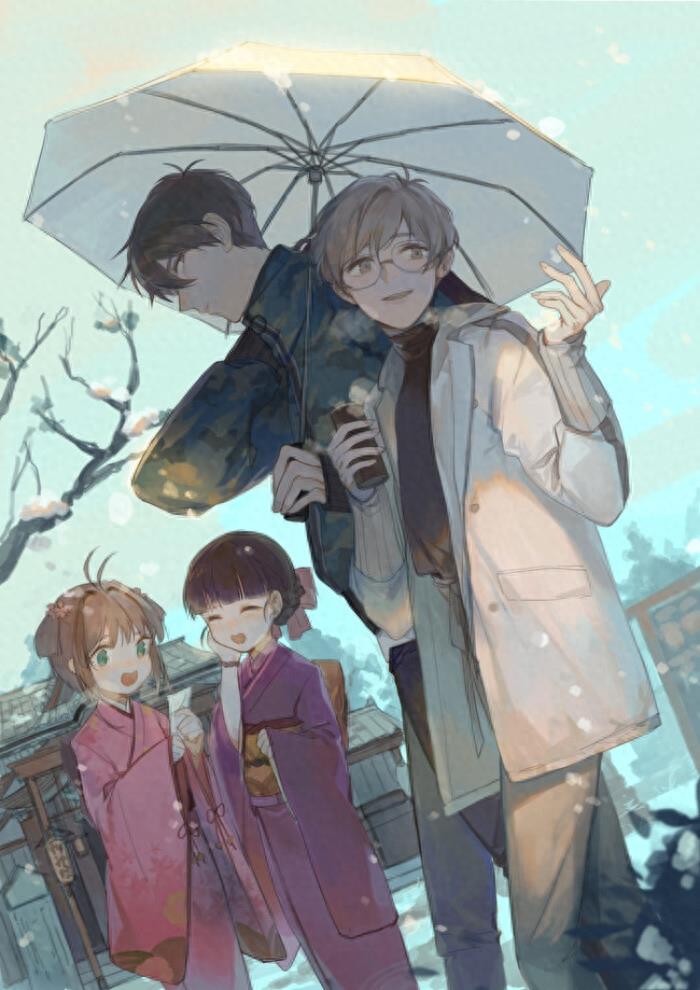 《百变小樱》真是宝藏动画！小时候没看懂的桃矢雪兔CP，现在来磕
