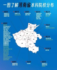 ​中原大省河南所有本科大学及分布！