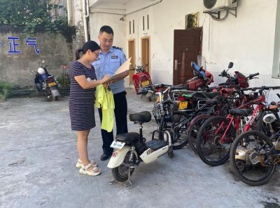 ​武胜烈面：集中返还7辆被盗车辆获“点赞”