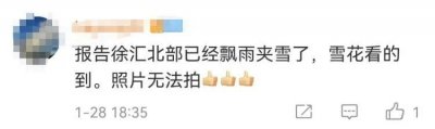 ​肉眼可见！上海终于“认真”下雪了