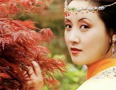 ​邓婕年轻时的最美照片(怪不得张国立在节目中夸她漂亮)