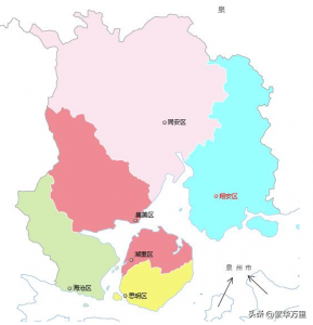 ​厦门市有哪几个区（厦门市6个区的区划是如何形成的）