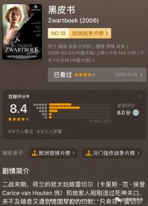 ​《黑皮书》，荷兰电影史上的巅峰神作