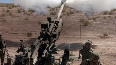 ​这是美国支援乌克兰的武器M777榴弹炮