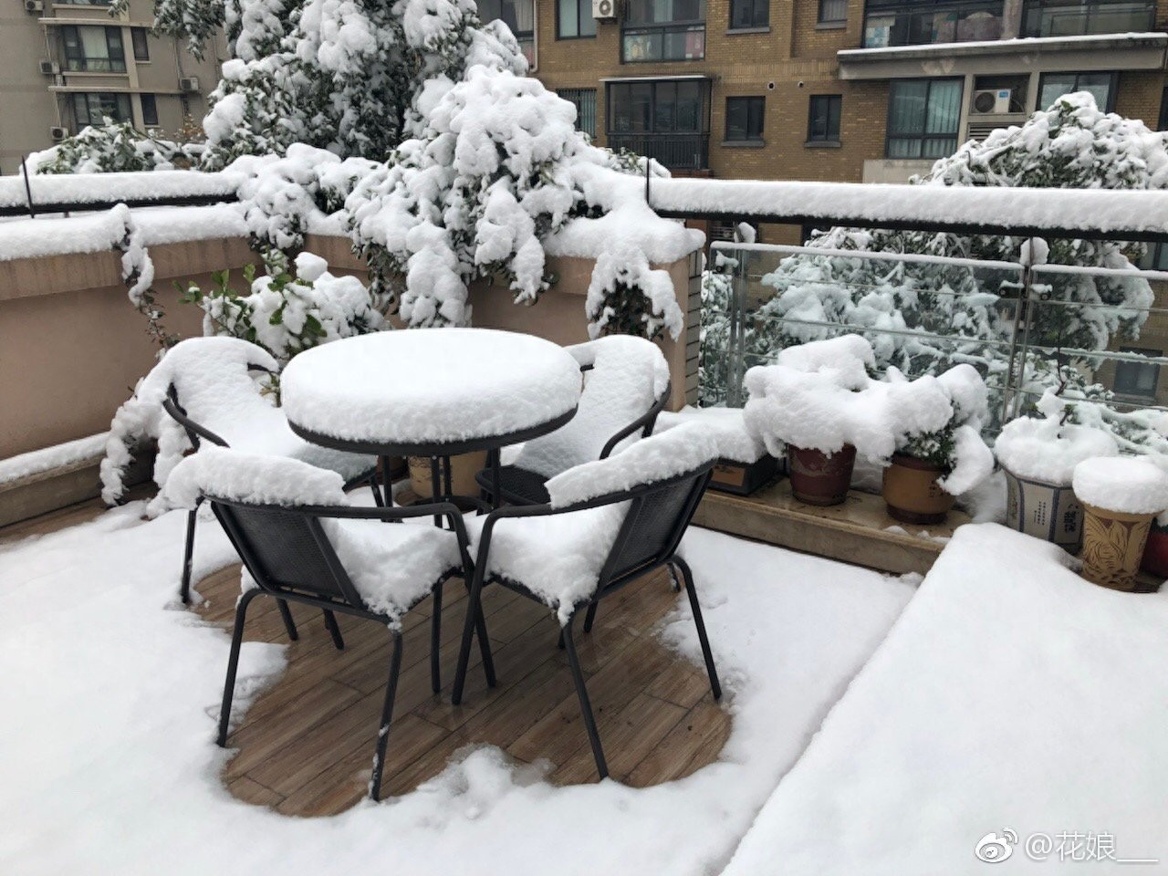 寒潮凶猛，大暴雪袭击杭州！积雪10厘米以上一夜变雪城