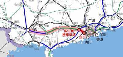 ​佛山高明机场还没开工建设，就已经带动三条高铁线路通达高明！