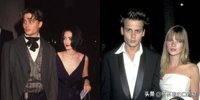 ​强尼戴普30年爱情史，细数与超模凯特、女神薇诺娜的好莱坞爱情