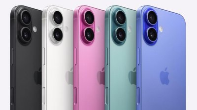 ​苹果iPhone 16首周销量下降12.7%，华为三折叠或成最大赢家