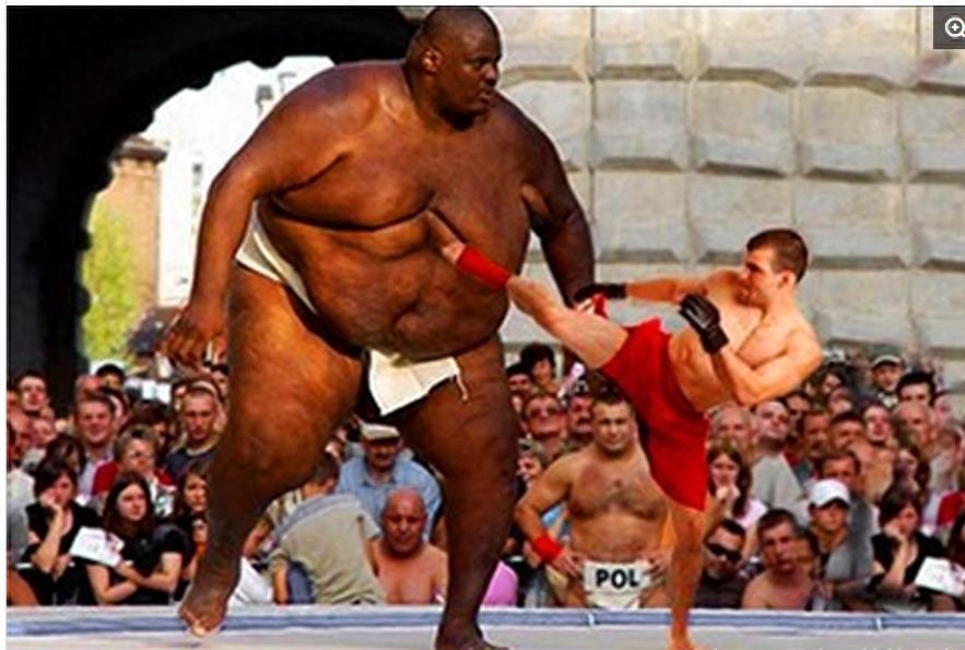 地球最强“大巨人”,高2米1,重800斤,妻子也是绝色美女