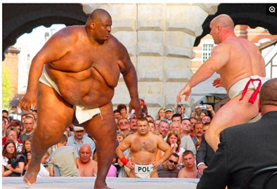 地球最强“大巨人”,高2米1,重800斤,妻子也是绝色美女