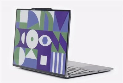 ​联想展出概念笔记本：A面电子纸 关机也能变换图案