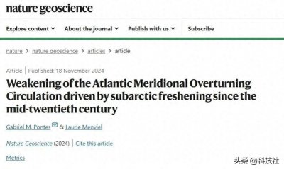 ​科学家多次警告，大西洋环流减弱，一旦崩溃，地球进入冰河时代