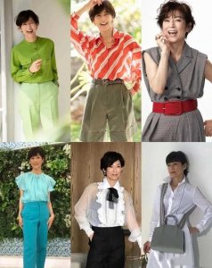 ​不得不说，铃木保奈美真会穿！发不过肩、色不过三，50美回了30岁