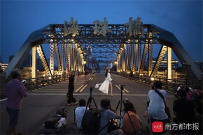 ​大湾区小世界：广州最老的大桥封闭39天，成为市民打卡网红地