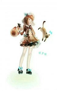 ​世界上最可爱猫咪的拟人图，你爱上我了吗？