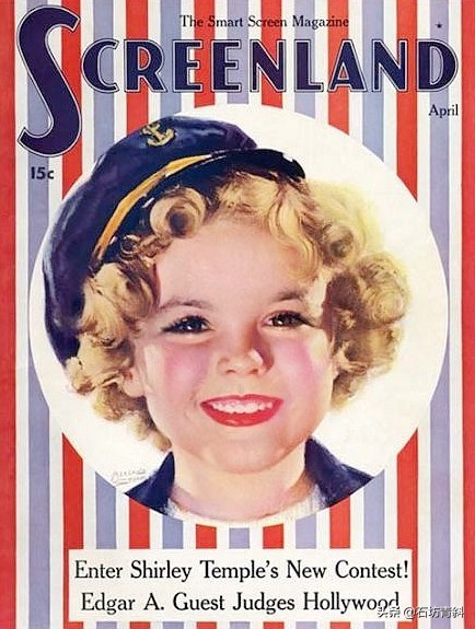 回看萌翻全球的秀兰·邓波儿的杂志封面 释放可爱的