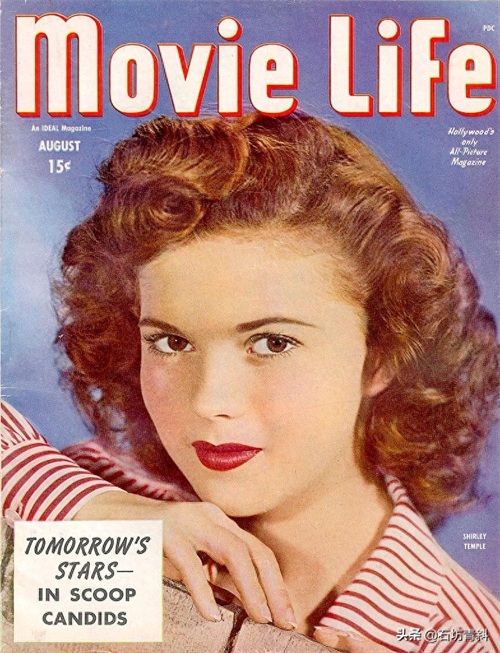 回看萌翻全球的秀兰·邓波儿的杂志封面 释放可爱的