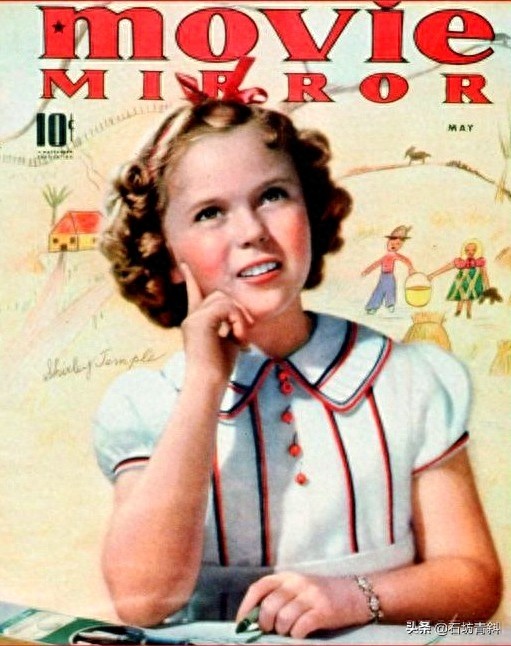 回看萌翻全球的秀兰·邓波儿的杂志封面 释放可爱的